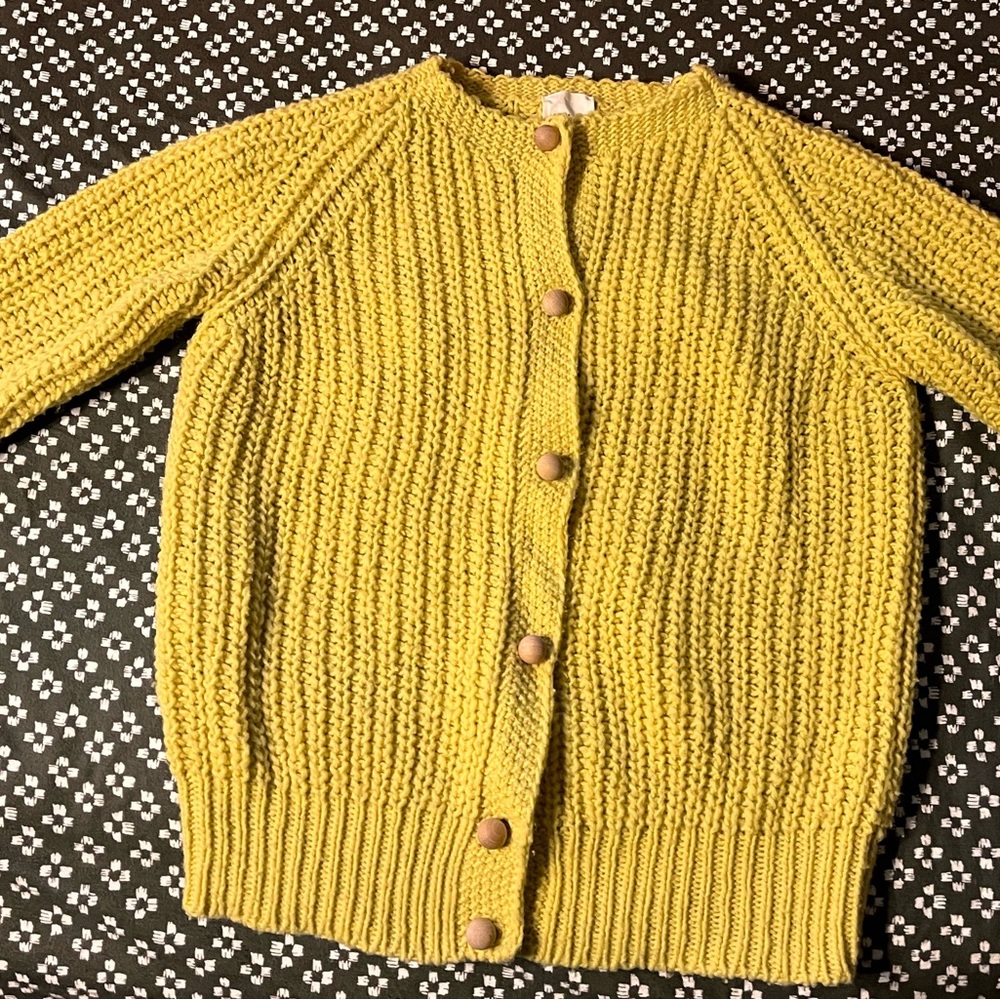 Babaa No 5 Acacia Wool Cardigan Sweater